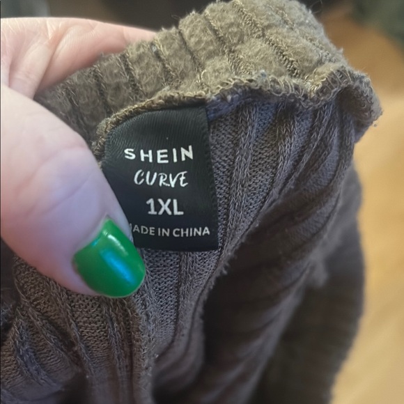 SHEIN Brown Wide Leg Pants - Picture 3 of 3